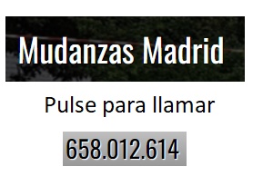 Mudanzas Madrid Guardamuebles Urgentes