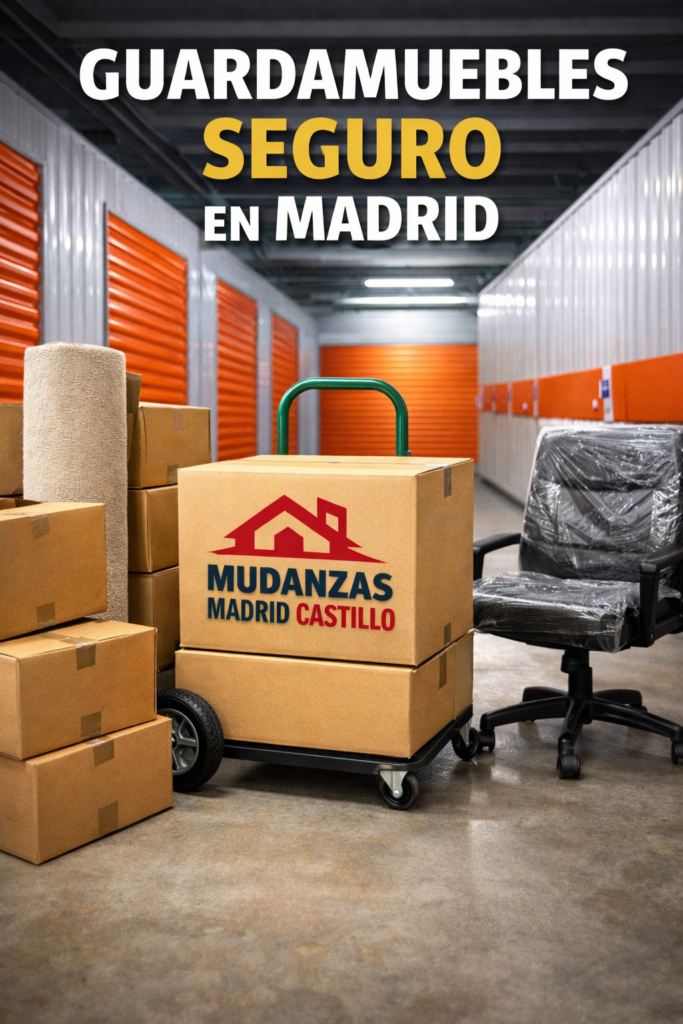 Guardamuebles zona Norte de Madrid 