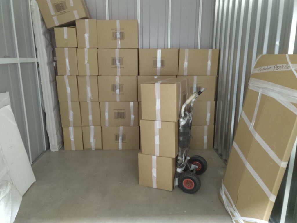 Guardamuebles en las Tablas 